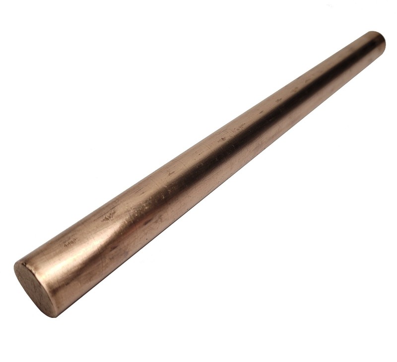 7/8″ C110 Round Copper Rod 12″ Length H04 Solid CU Lathe Bar Stock ~ NEW!