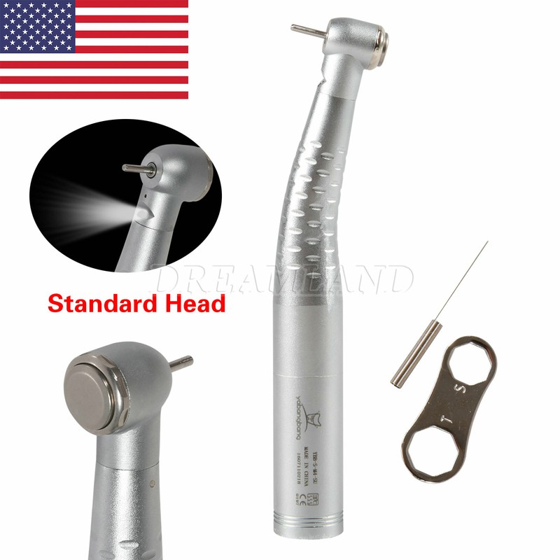 Turbina Dental Fiber Optic LED High Speed Handpiece fit KAV Coupling 4/6Hole