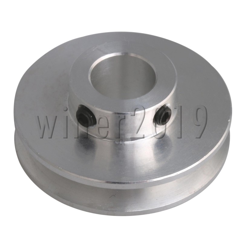 Groove Step Pulley 41x16x12MM for DIY Small Drilling Machine Silver