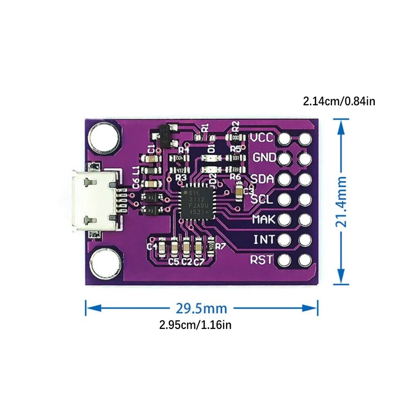 Wholesale CP2112 Debug Board USB to I2C Communication Module Modified Component gallery