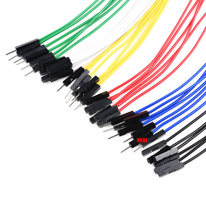 2.54mm Dupont Jump Wire 20cm M-F M-M F-F Jumper Breadboard Cable Lead DIY Hobby gallery