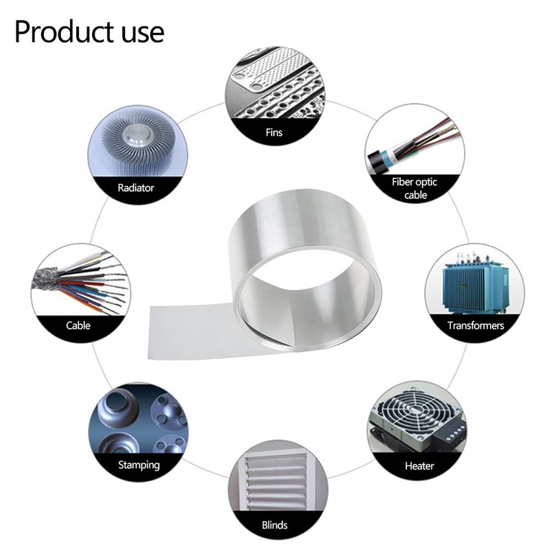 1060 Aluminium Metal Sheet Roll Foil Plate Strip Thick 0.05mm-1mm Width 5-300mm gallery
