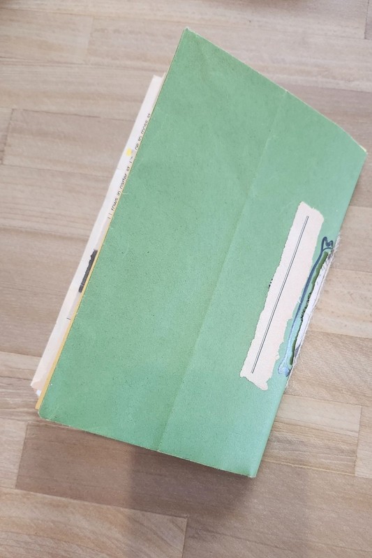 Junk Journal Made With All Vintage Paper- Handmade 88 pages gallery