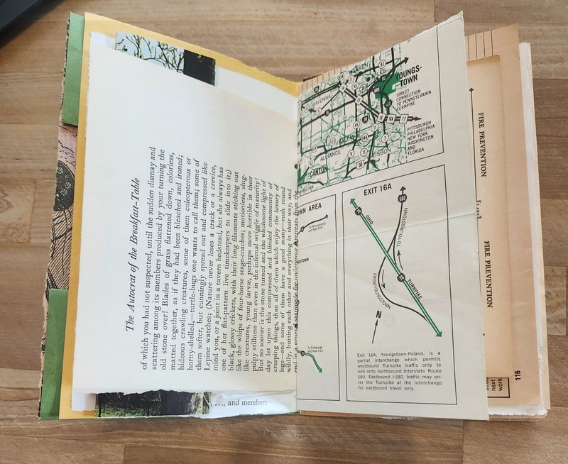 Junk Journal Made With All Vintage Paper- Handmade 88 pages gallery