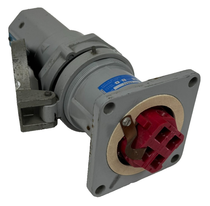 NEW CROUSE-HINDS AR642-M72 RECEPTACLE 60A 3W 4P W/ APJ-6485-M72 ARKTITE PLUG