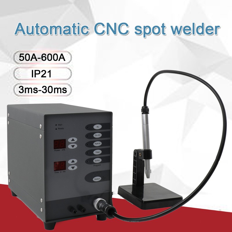 Spot Welder Automatic Numerical Pulse Argon Arc Jewelry Welding Machine 110V US