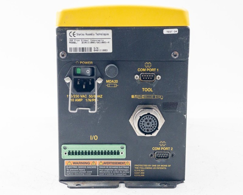 Stanley 21A111001/Qc1001-X Nutrunner Screwfeeder Torque Controller with Cable gallery