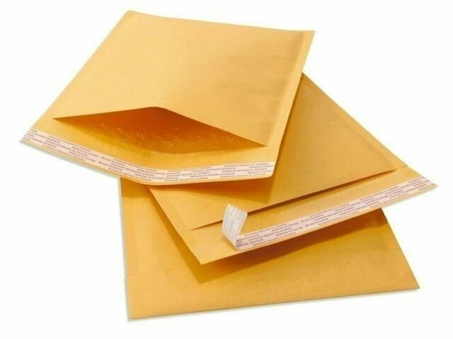 10 #0 6x10 Kraft Natural Paper Padded Bubble Envelopes Mailers Case 6"x10" gallery
