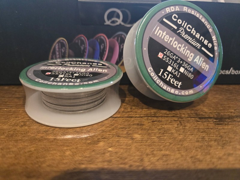 Premium Resistance Wire 316L Stainless Steel Interlocking Alien Clapton 15ft 5m