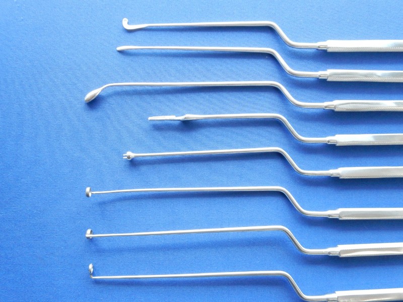 Codman Transsphenoidal ENT Hardy Bayonet Instrument Set of 8 gallery