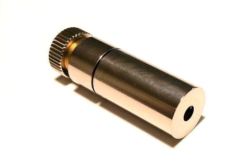 Laser Diode Housing w/ G-2 Lens - 9mm / TO-5 - 12mm x 30mm - SOLID BACK M9x0.5mm gallery