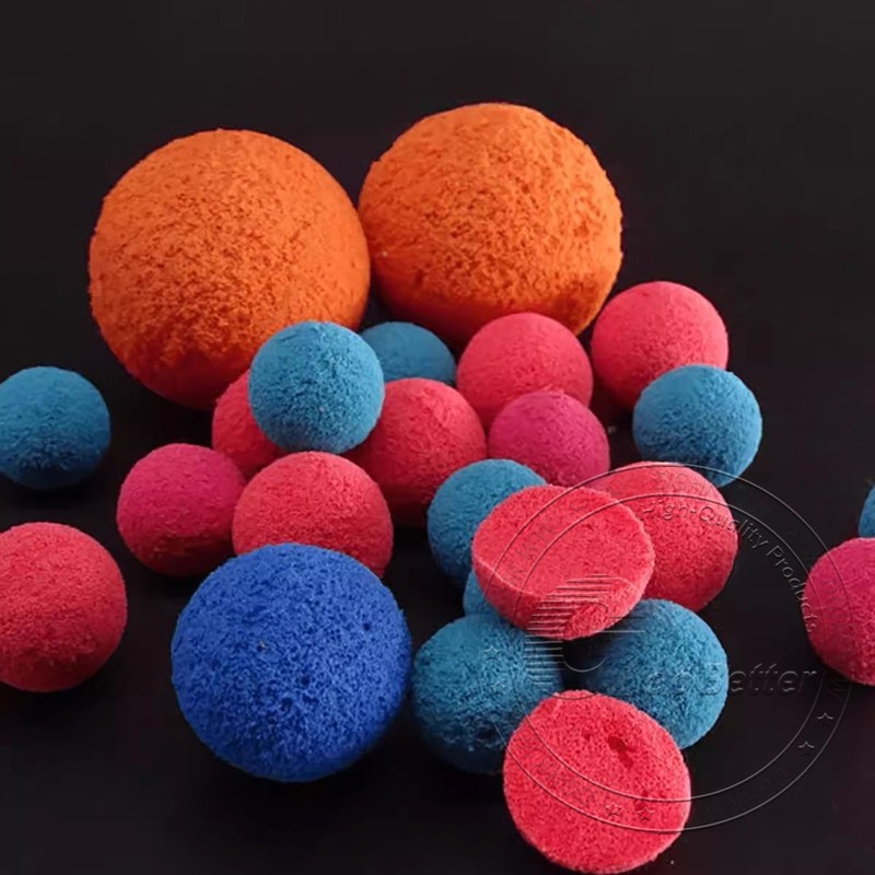 Concrete Pump Clean Out Sponge Balls 12/13/14/15/16/17/18/19/20/21/22/23-200mm gallery