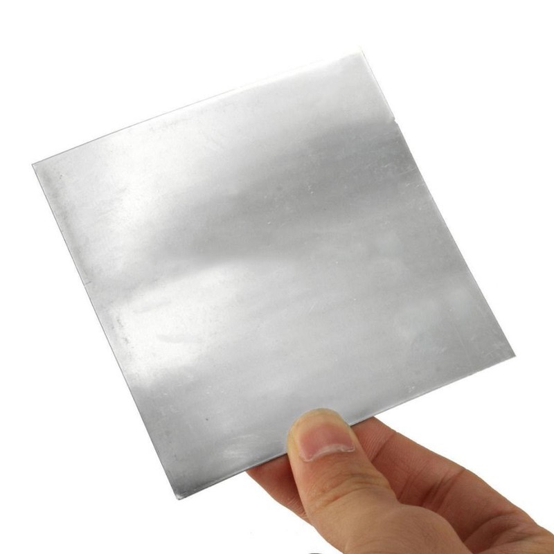 LTKJ 5Pcs High Purity 99.9% Pure Zinc Zn Sheet Plate Metal Foil 100mm x 100mm... gallery