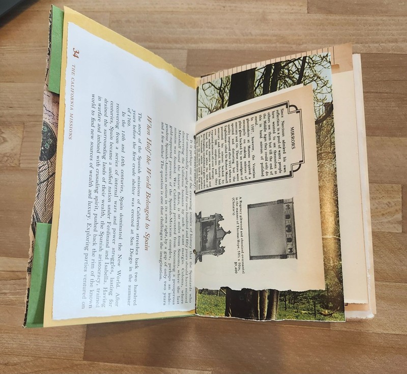 Junk Journal Made With All Vintage Paper- Handmade 88 pages gallery