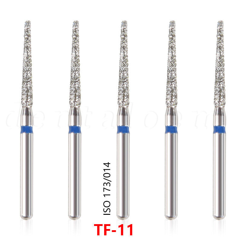 100x Brocas de fresa de diamante para dentista dental Taladro FG 1,6 mm 20 OEM gallery