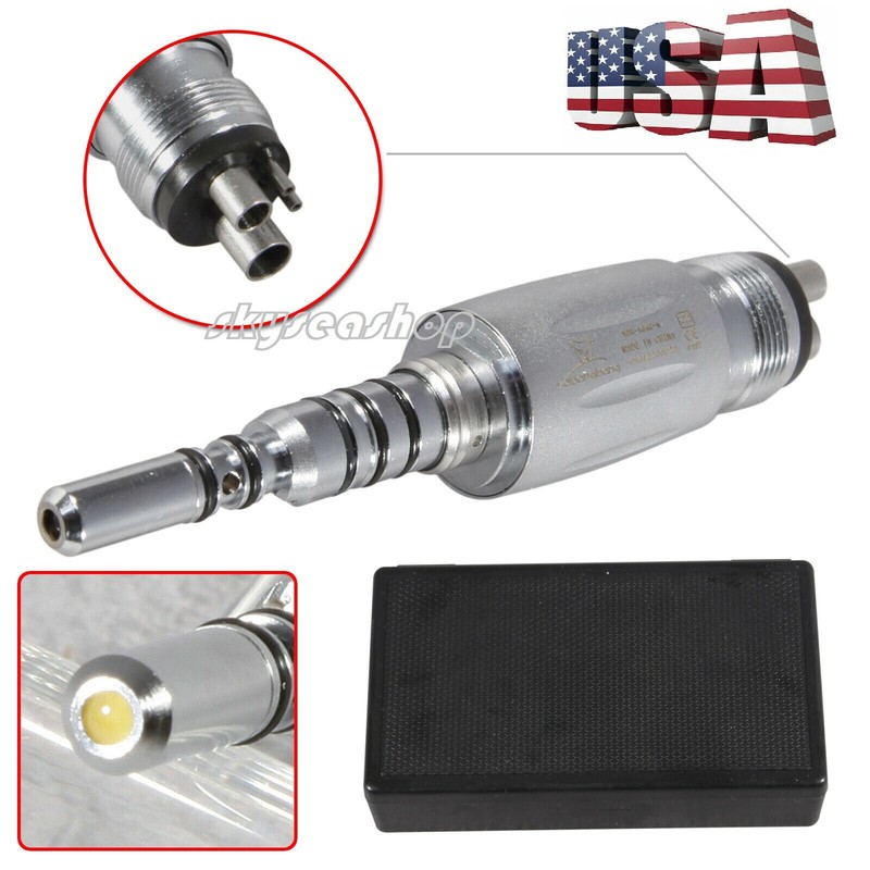 KAVO Style Dental Fiber Optic LED High Speed Handpiece / +LED Quick Coupler 4/6H