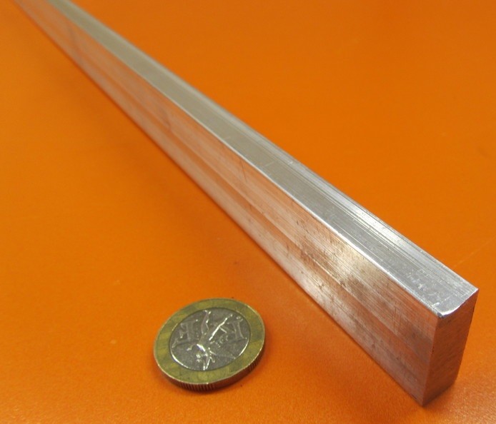 6063 T5 Aluminum Bar, 3/8" (.375") Thick x 1.0" Wide x 48" Length gallery