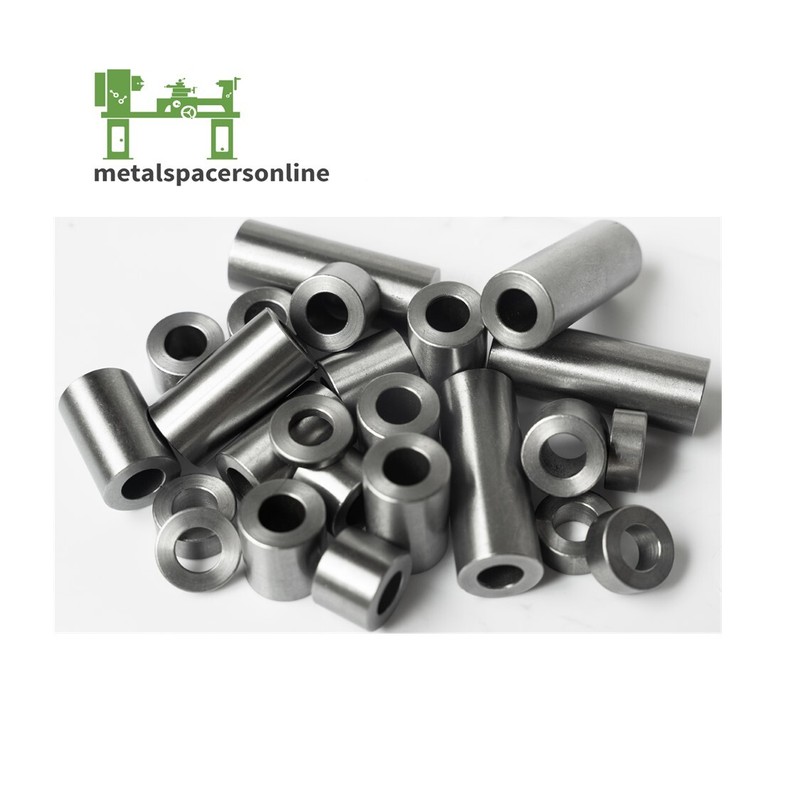 New Mild Steel Spacer Bushing 1/2″ OD x 5/16″ ID–Fits M8 or 5/16″ Bolts