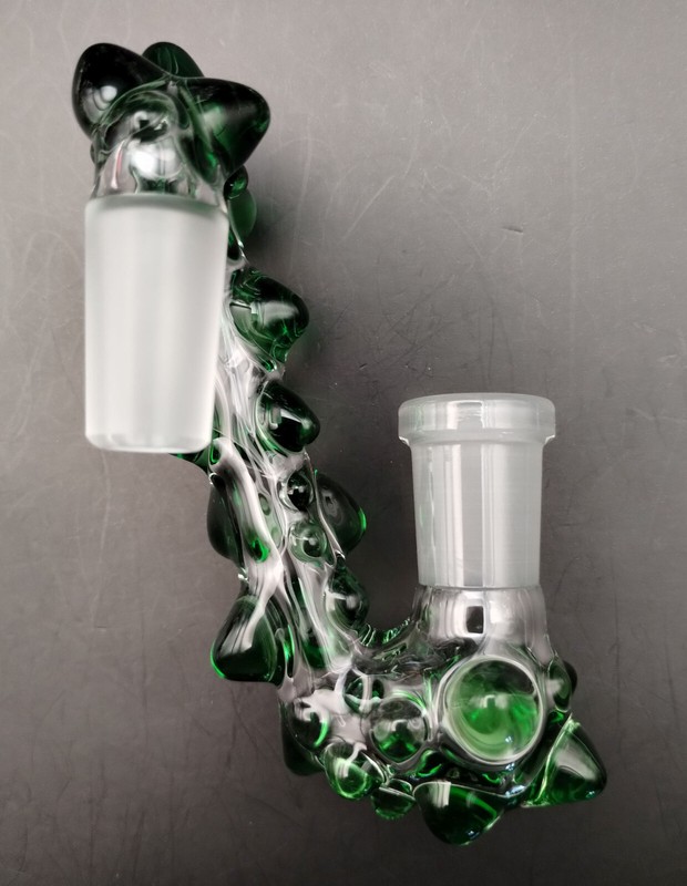 14mm Emerald Green Glass Drop Down Attachment Adapter gallery