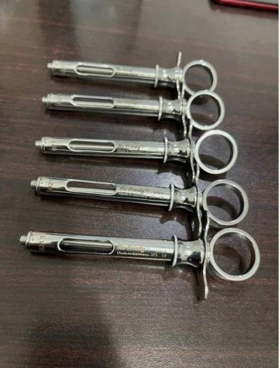 5 Pcs Hu-Friedy Type CW Aspirating Anesthetic Syringe 1.8cc- S gallery