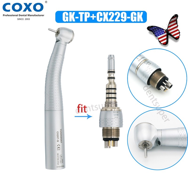 BEING Dental 45 degree Surgical Handpiece Fiber Optic Turbine For KaVo MULTIflex gallery