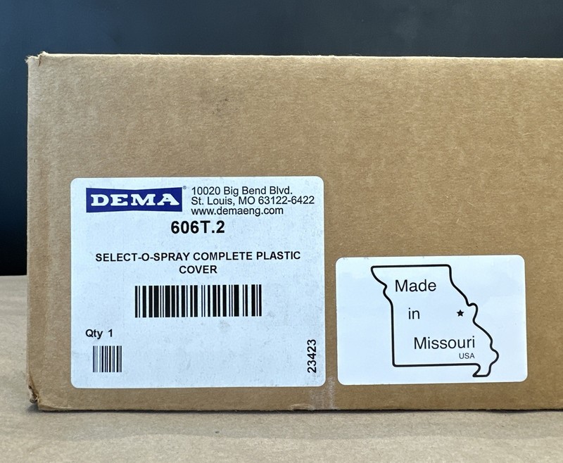 DEMA 606T.2 Select-O-Spray Complete Plastic Cover - NEW OPEN BOX SURPLUS 🇺🇸 gallery