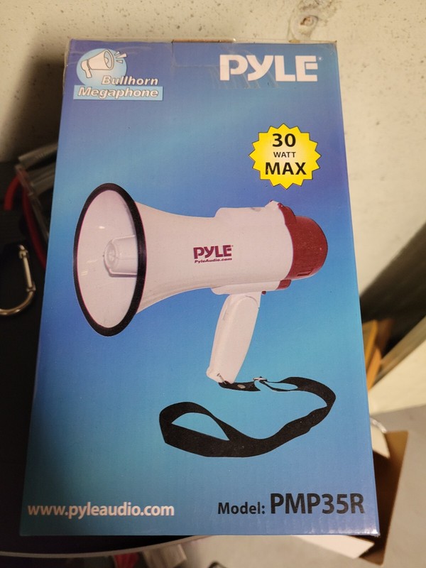 Pyle-Pro Professional Microphone and Speaker with Siren and Voice Recorder…
