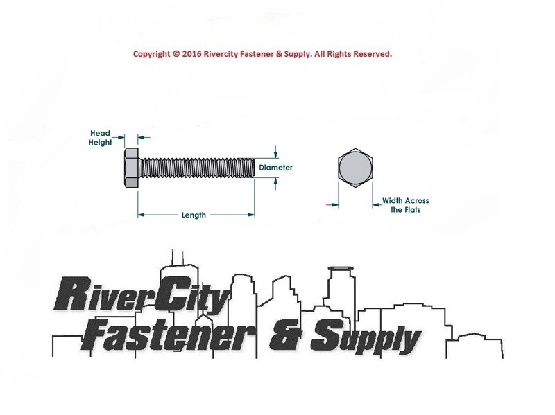 7/16-14x2-1/2 Tap Bolts Grade 8 Screws 7/16x14x2-1/2 Full Thread 7/16x14x2.5 gallery
