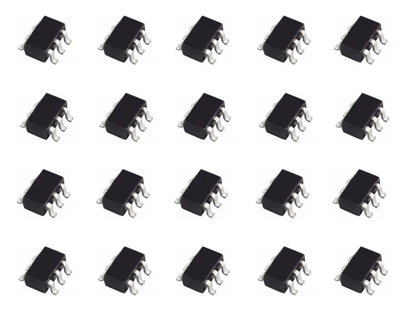 20Pcs Pack Lot SOT23-6 6 Pins SMD Chip SOT-23-6 Miniature Small Nano DW01 DW01A
