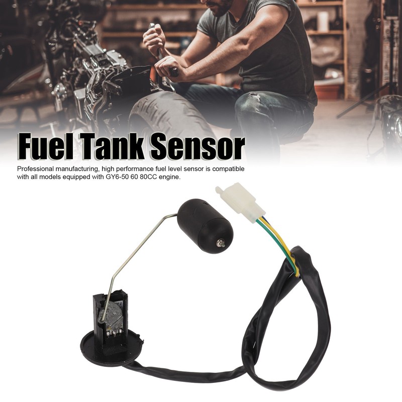 Fuel Level Sensor 3 Pin Fuel Sending Unit For GY6 Motorcycle Scooter Engine ZHMP gallery