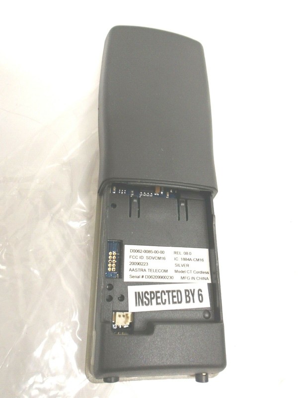 Aastra CT Cordless Phone D0062-0085-00-00 w Battery Charging Base & Pwr Supply gallery
