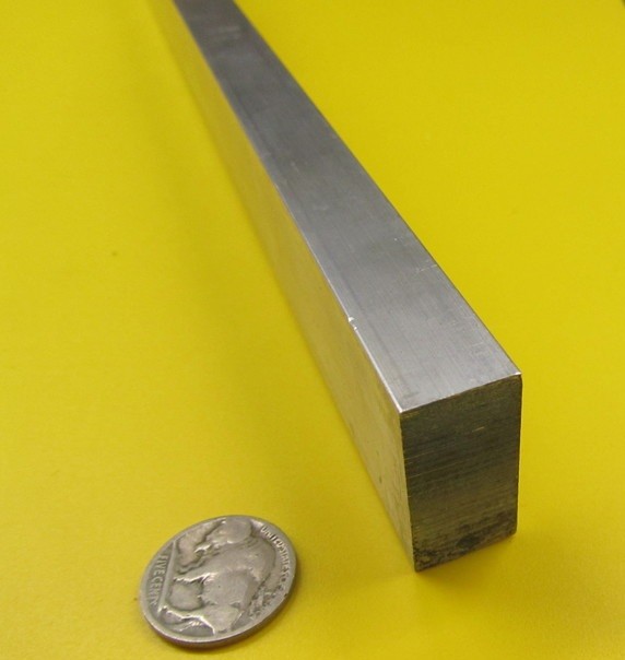 6063 T5 Aluminum Bar, 5/8″ (.625″) Thick x 1 1/4″ Wide x 48″ Length