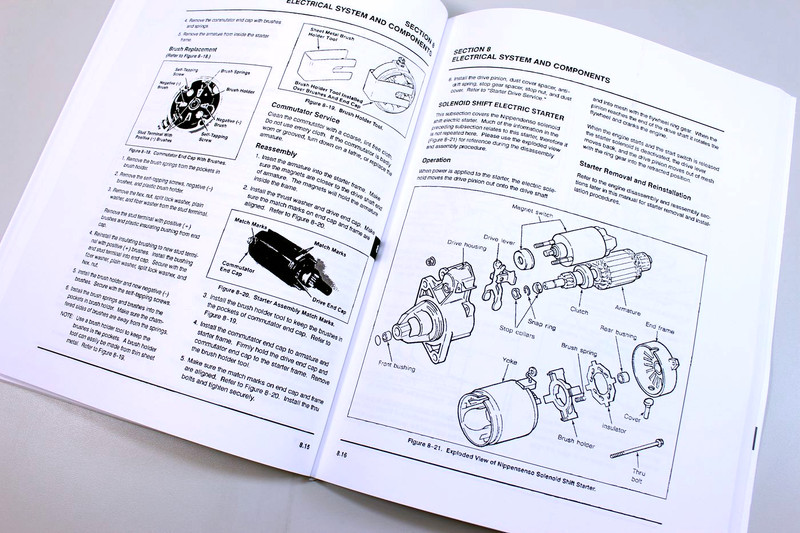 Kohler Magnum M18 M20 Twin Cylinder Gas Engine Service Repair Manual Shop Book gallery