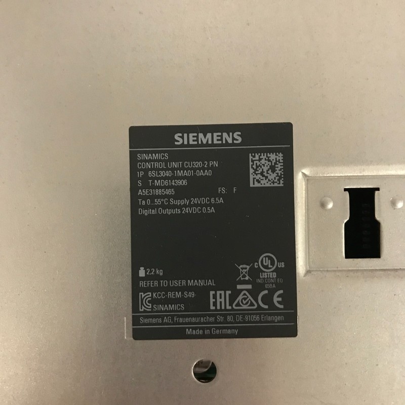 Siemens 6SL3040-1MA01-0AA0 Control Unit CU320-2 PN gallery