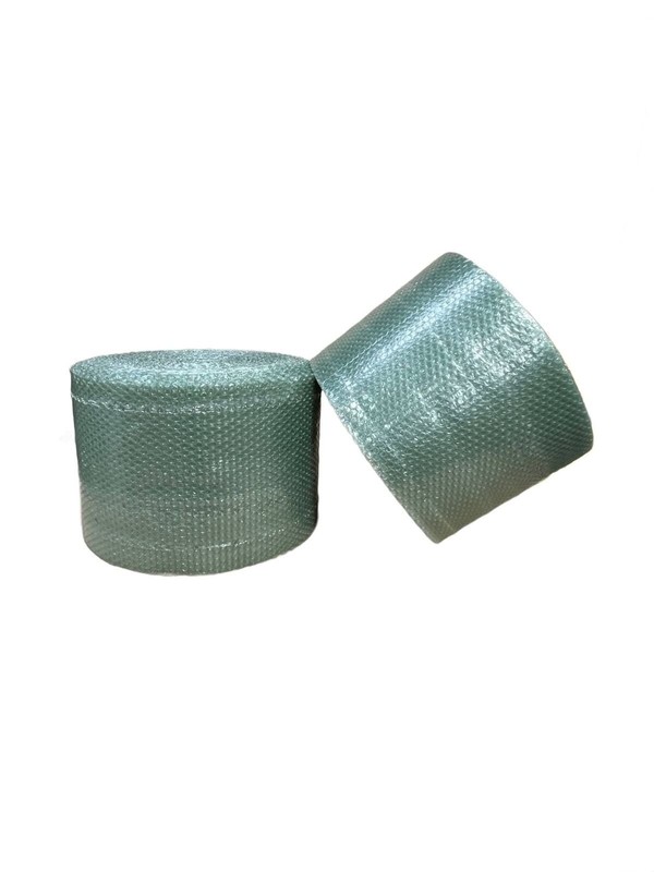 3/16" Small Bubble Cushioning Wrap Recycled Roll 400' x 12" Wide 400FT Perf 12" gallery