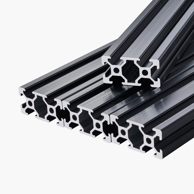 5PCS 78.7 in (2000 mm) T Slot 2040 Aluminum Extrusion Anodized Linear Rail