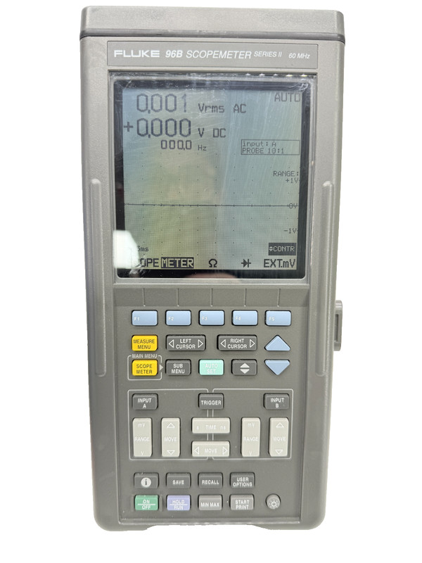 FLUKE 96B Series II ScopeMeter 60MHZ - Full Kit, New Battery! gallery
