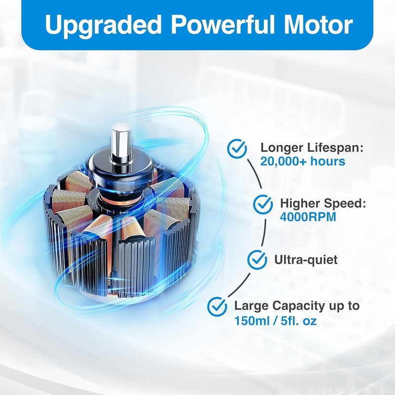 Mix Wide Vortex Mixer 4000RPM, Mini Paint & Lab Mixer, 20,000h Brushless Moto... gallery