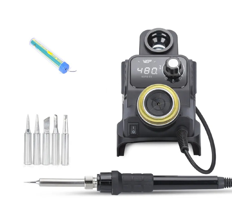 WEP 937D-I3 Cordless Soldering Station Solder Iron For MIWOQI Milwaukee Battery