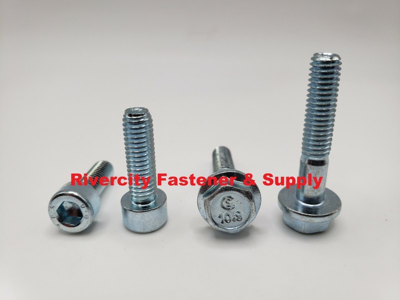 (100) M6-1.0×20 Socket Head Cap Screws & (100) M6-1.0×30 Flange Bolts