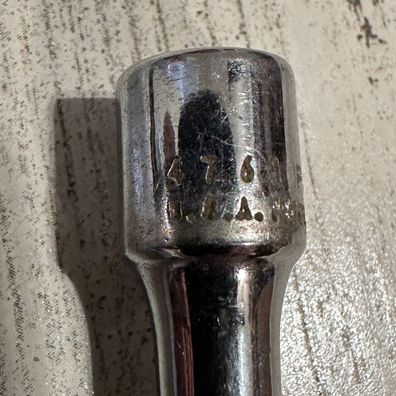 Proto Socket Extension Chrome 1/4" Drive 6" Length 4761 Made in USA gallery