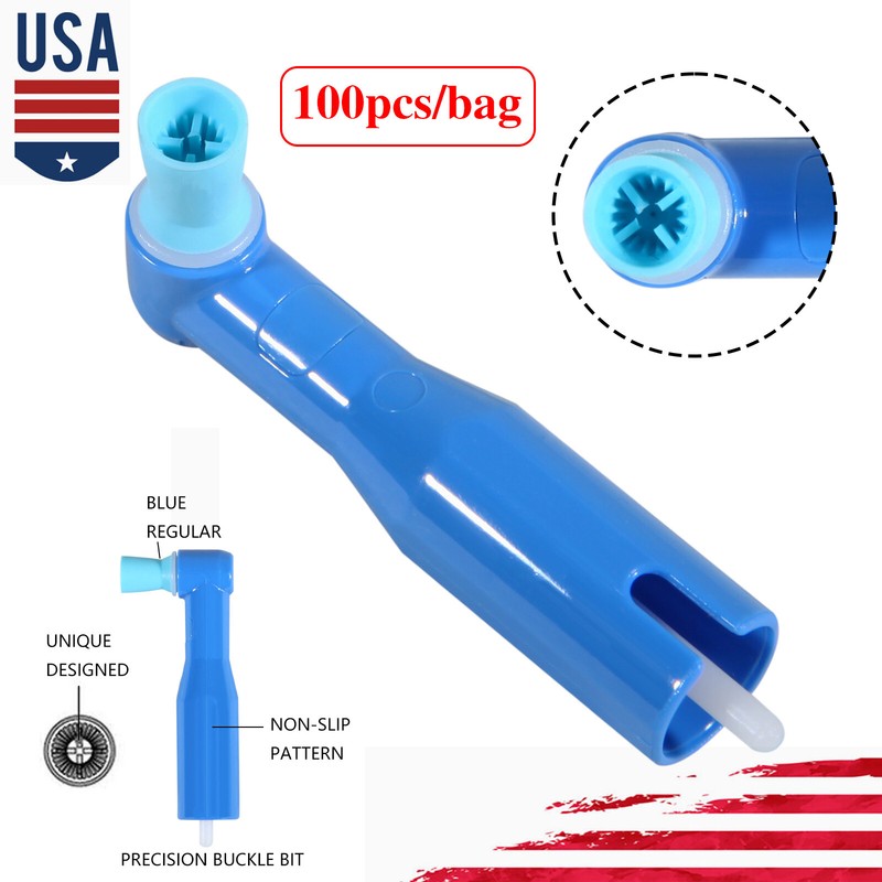 100 pcs Dental Disposable Prophy Angles Top Quality Money back guarantee! gallery