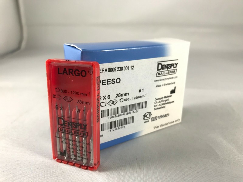 Dentsply Maillefer Peeso Reamer Endo Rotary Drills 28mm all sizes (10 Boxes)