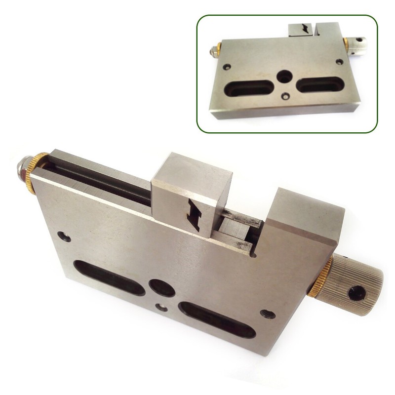 4" Wire EDM Vise 0-100mm Clamping Range Stainless High Precision Jaw Opening 3Kg gallery