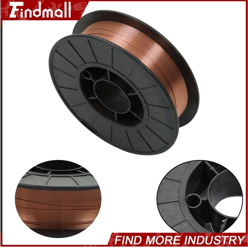 Findmall 1 Roll ER70S-6 .023″ Mild Steel MIG Welding Wire 0.6 mm 10 Lbs Wire
