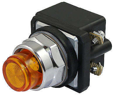 SUNS PBM30-PL-D120E-A-P0 30mm 120V LED Amber Pilot Light 9001KP38A31 9001KP38A9