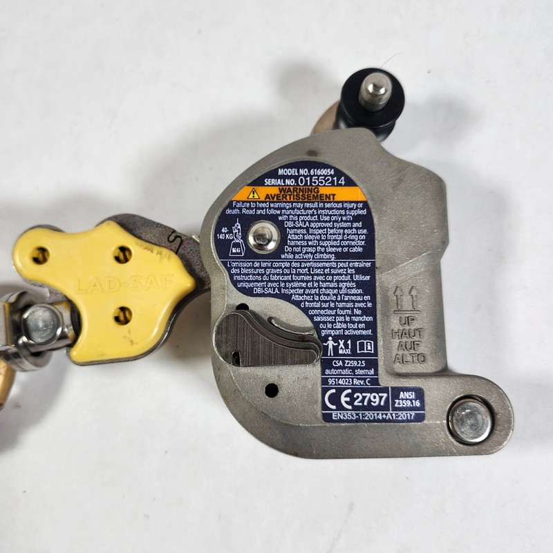 3M DBI Sala LAD-SAF X3 6160054 Vertical Lifeline Detachable Cable Sleeve gallery