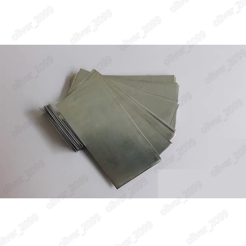 1pcs 99.99% High-Purity Pure Zinc Metal Sheet Plate gallery