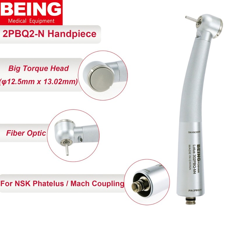 US BEING Dental Fiber Optic High Speed Handpiece 4/6 Hole Coupler for NSK KAVO gallery