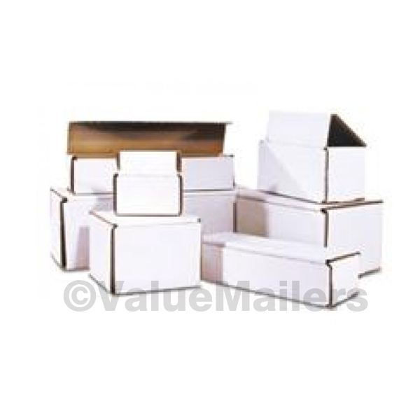 200 – 7 x 4 x 2 White Corrugated Shipping Mailer Packing Box Boxes